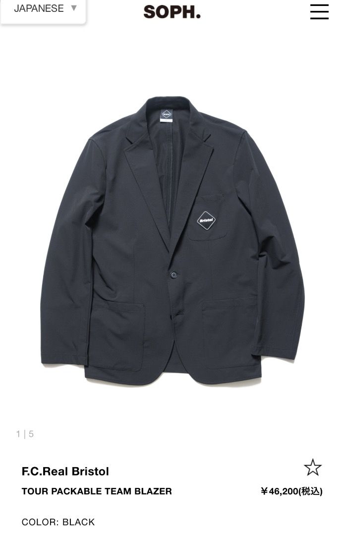 注目の福袋！ TEAM F.C.Real Bristol BLAZER TEAM BRISTOL BLAZER TEAM ...