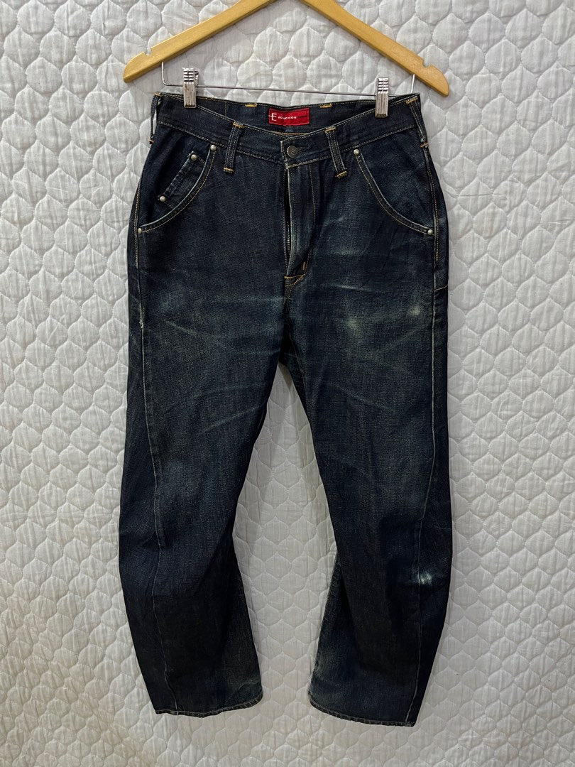 A 2 EDWIN E FUNCTION DENIM Luxury Apparel on Carousell