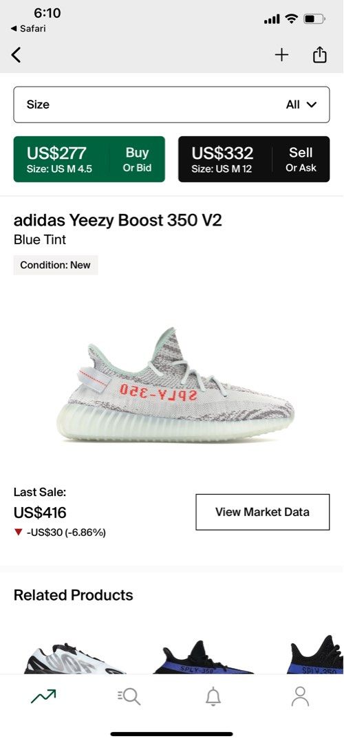 Yeezy boost 350 v2 zebra size chart store