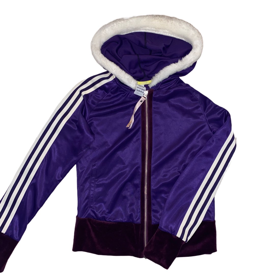 Furry adidas jacket clearance