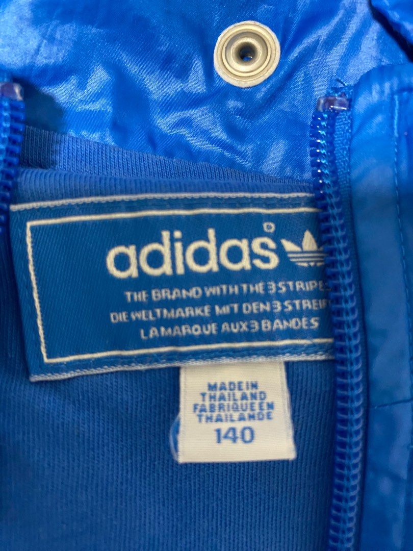 Adidas jacket label hotsell