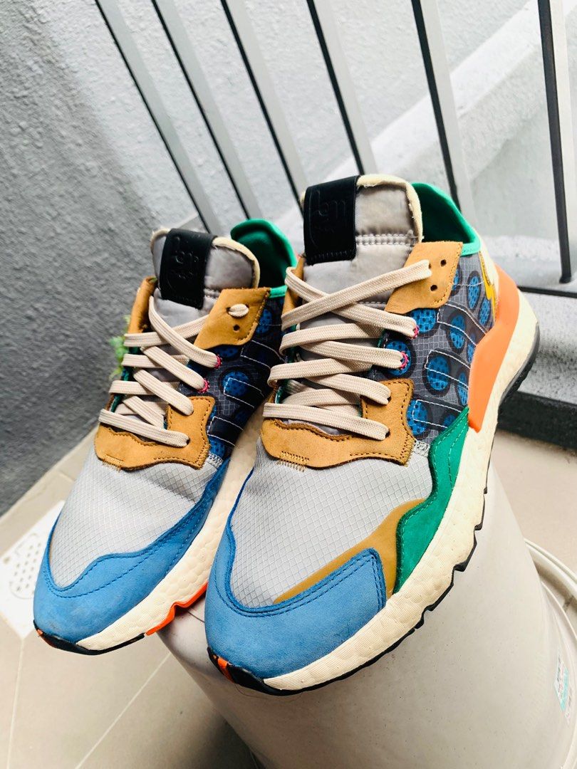 ADIDAS NITE JOGGER MULTICOLOR Men s Fashion Footwear Sneakers on Carousell