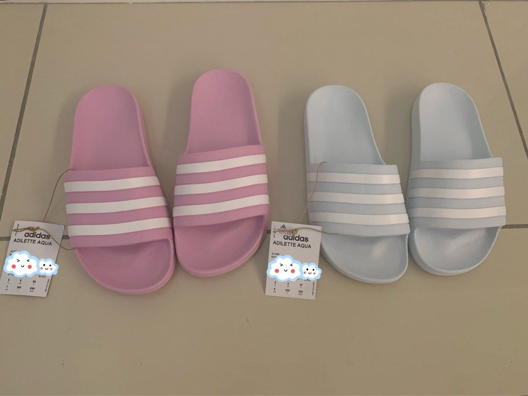 Real adidas slippers sale