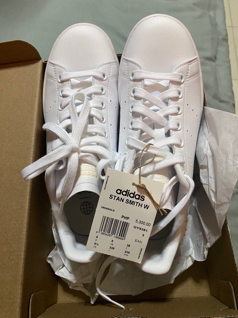 Adidas Stan Smith US 6.5 UNISEX BNEW ORIG SRP 5 300 Women s Fashion Footwear Sneakers on Carousell