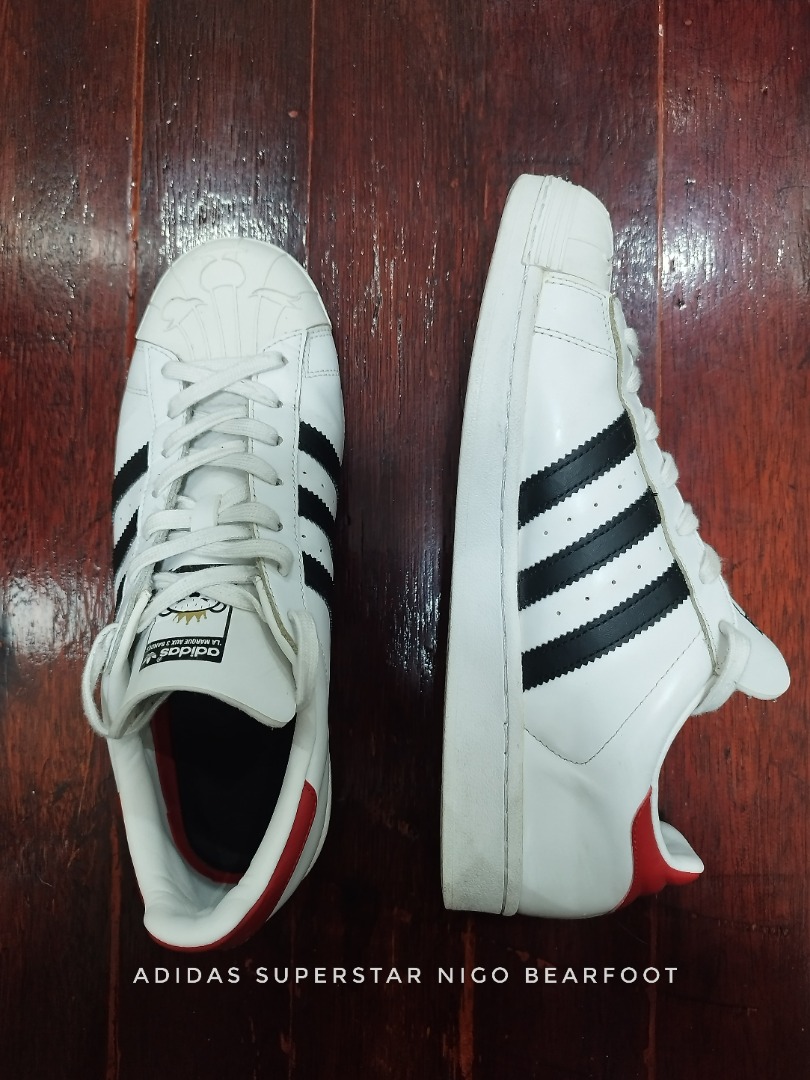 Original vs fake superstar shoes best sale