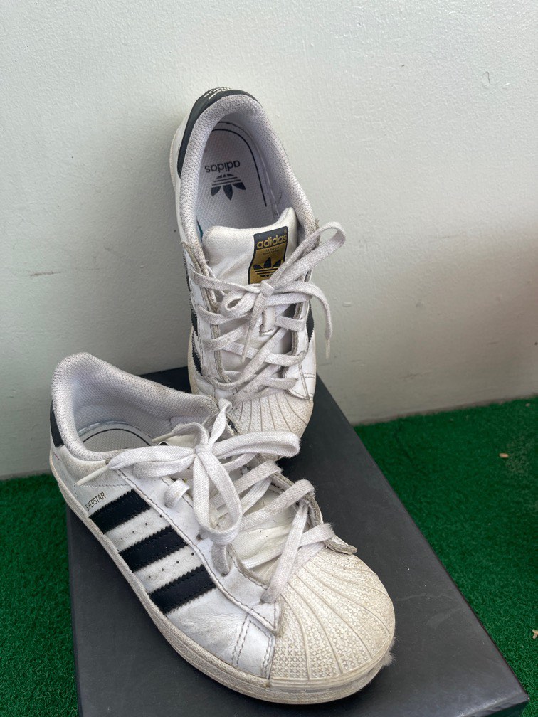 adidas gazelle silver green womens Adidas Superstar Size UK 12.5 Shoes  MiniMe Preloved