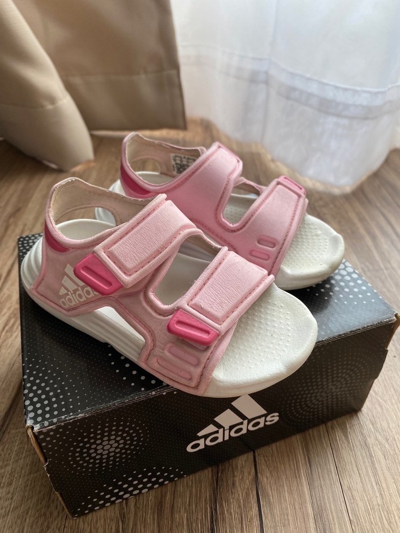 Adidas sandals for toddler girl online