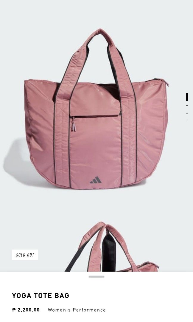 Adidas Yoga Tote Bag, Women's Fashion, Bags & Wallets, Tote Bags on  Carousell
