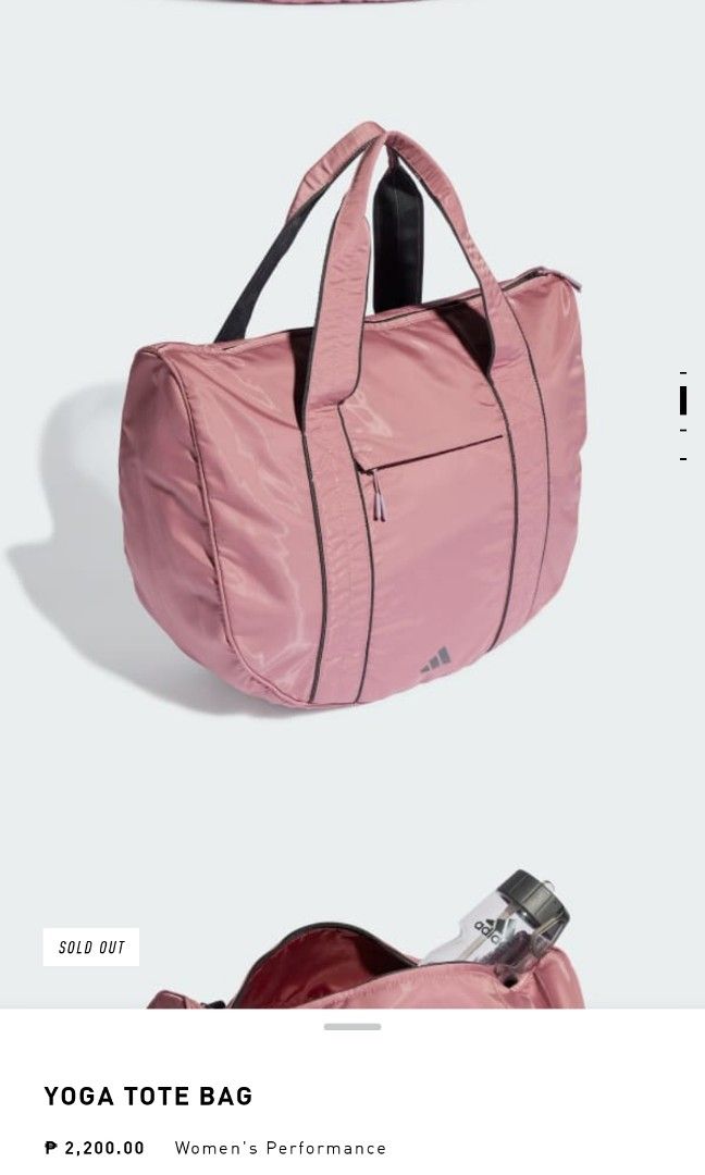 Adidas Yoga Tote Bag, Women's Fashion, Bags & Wallets, Tote Bags on  Carousell