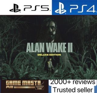 REPLACEMENT CASE NO DISC Alan Wake Remastered NO DISC PS4 PS5 XBOX