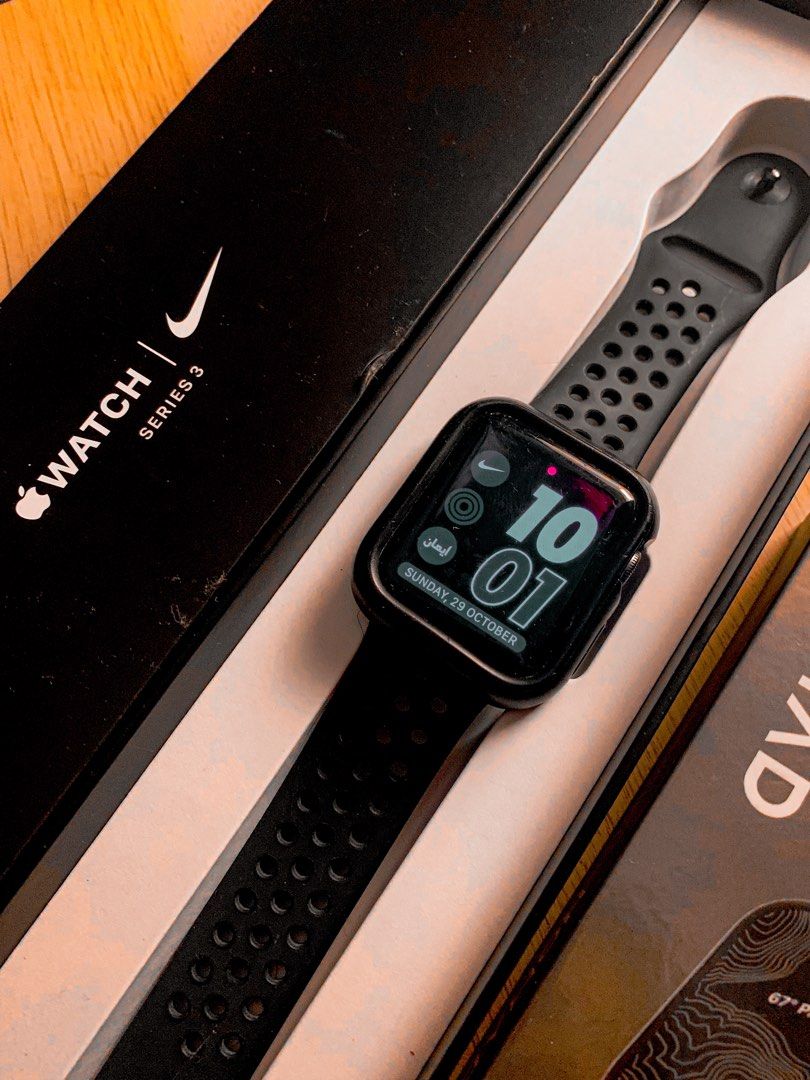 Apple watch series new arrivals 3 nike edition 42mm