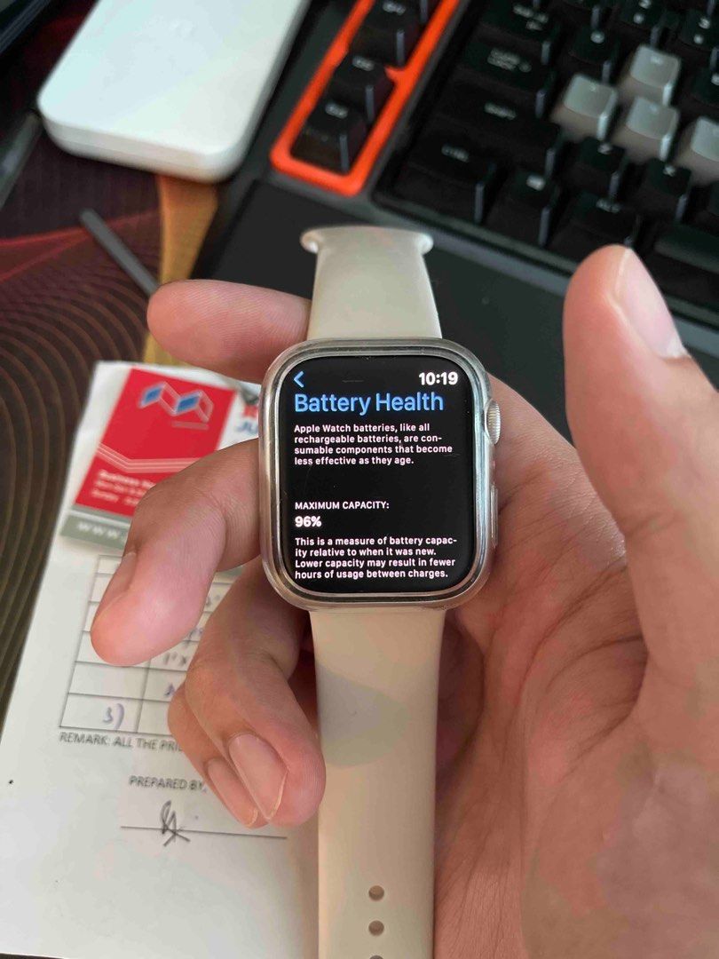 【極美品】Apple Watch series 7 41mm バッテリー96%