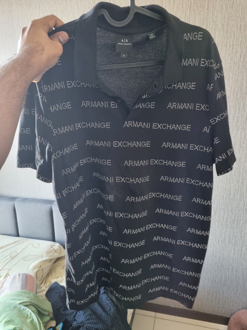 Armani Exchange Original Tee Men s Fashion Tops Sets Tshirts
