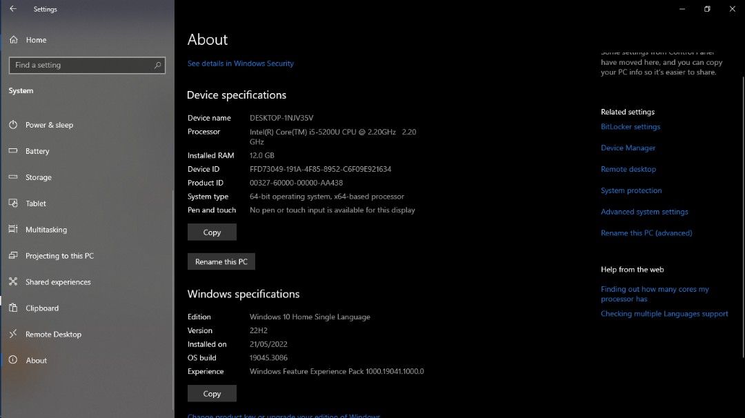 ASUS K555L (Category: Laptops & Notebooks) located in Manila. Submitted by wandering.witch (Listing ID 1262696748, Image 3). Description: Old ASUS laptop 12 GB RAM 111 GB SSD Windows 10 i5 core Issue: Old battery.