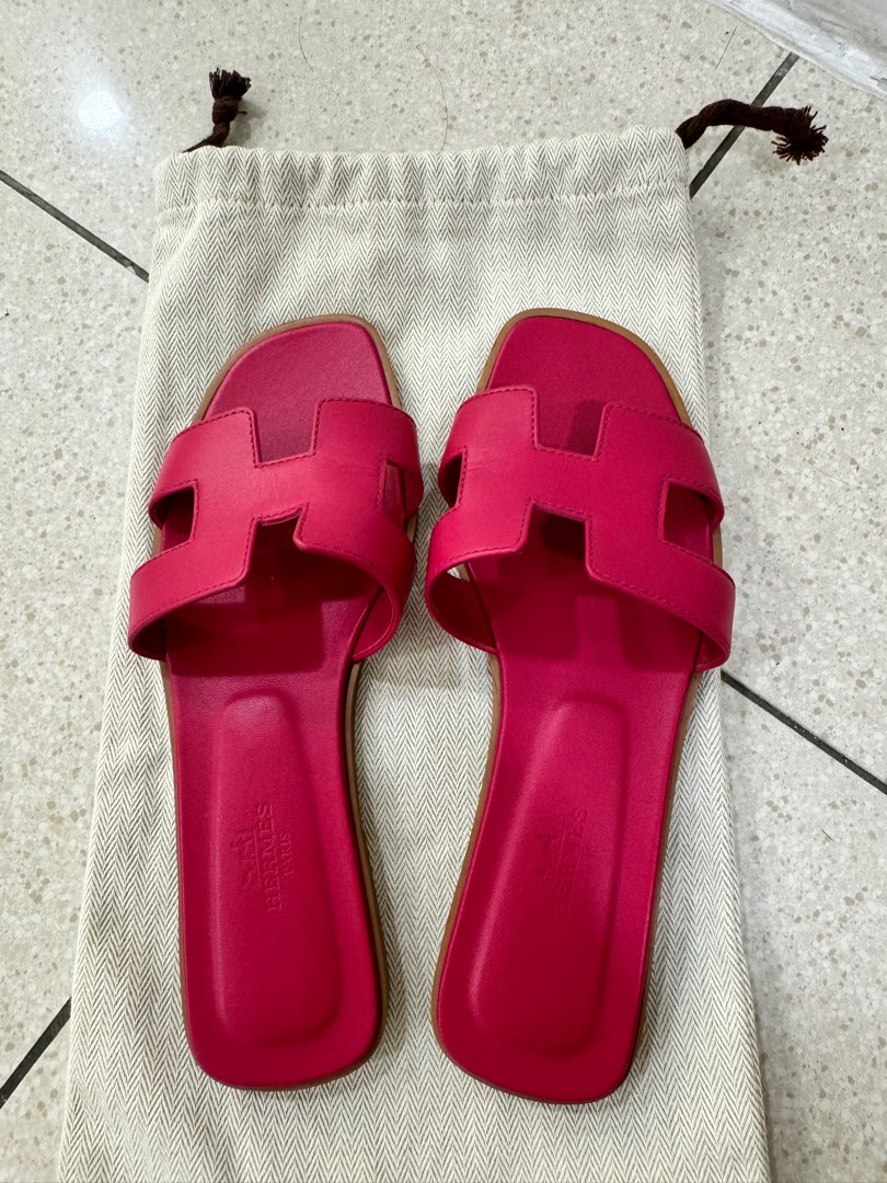 Authentic Hermes Oran Sandals, Women's Fashion, Footwear, Sandals on