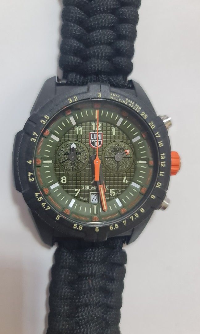 AUTHENTIC LUMINOX Bear Grylls Survival LAND 3780 Green Dial Men s Watch XB.3797.KM
