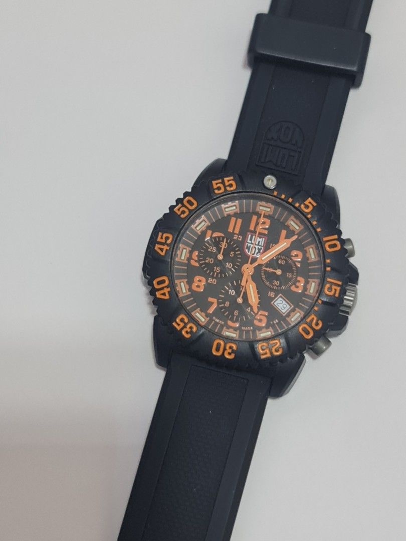 AUTHENTIC Luminox Navy Seal Colormark Chrono 3089 Watch