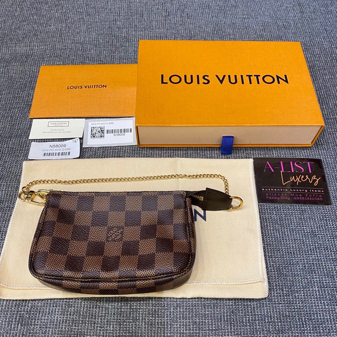 LV Mini Pochette, Luxury, Bags & Wallets on Carousell