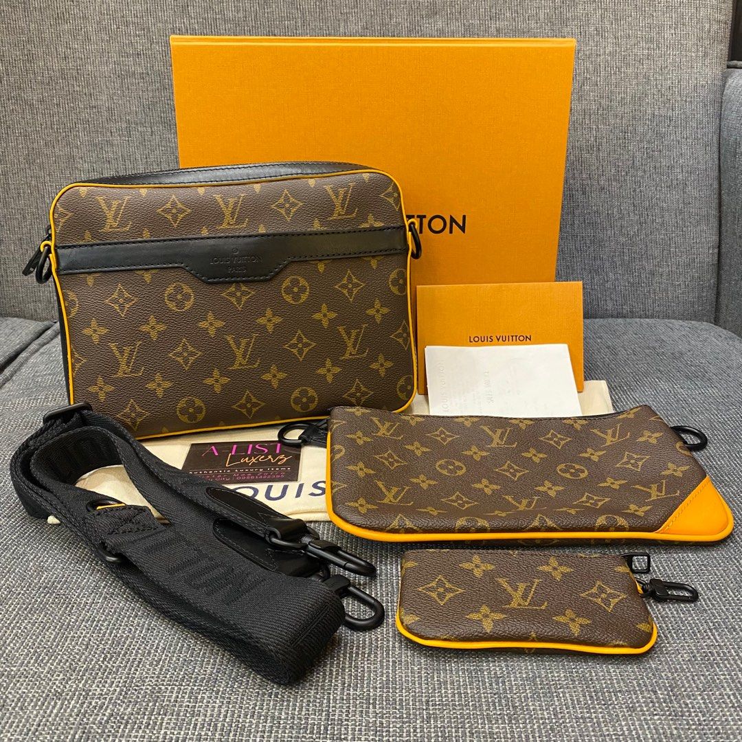 LOUIS VUITTON X NIGO CITY FLAP DOUBLE PHONE POUCH, Luxury, Bags & Wallets  on Carousell