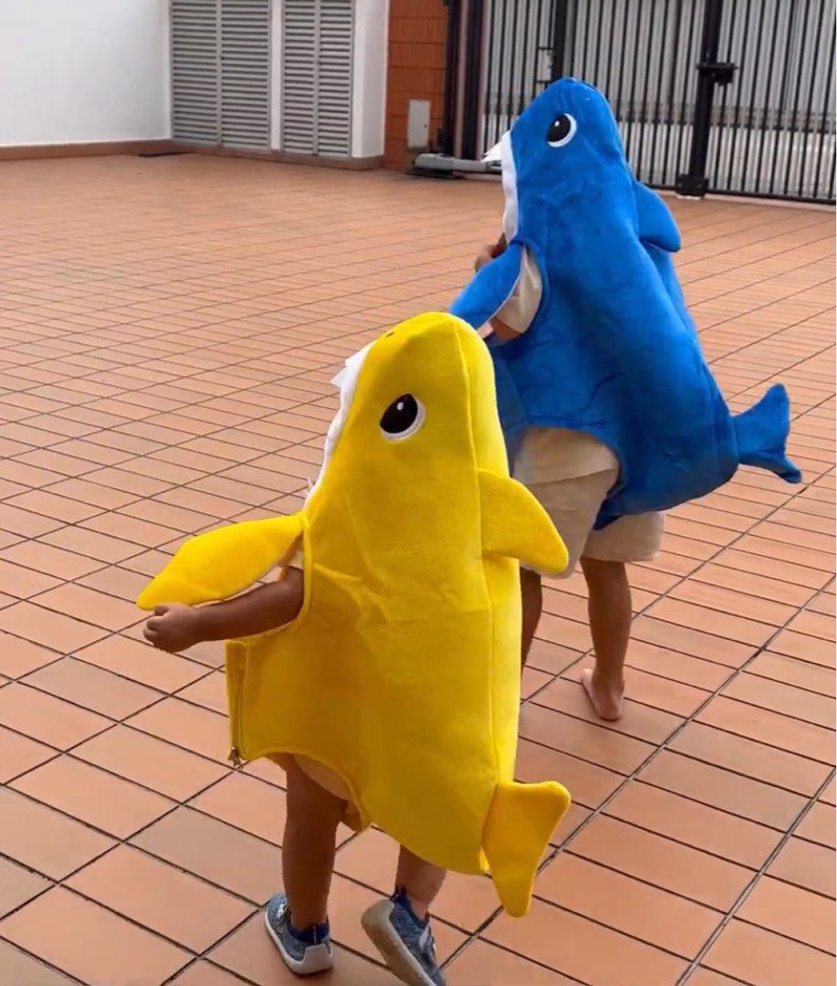 Baby Shark Costume (Yellow Blue), Babies Kids, Babies Kids