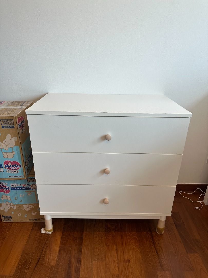 Babyletto Gelato 3Drawer Dresser with Removable Changing Tray