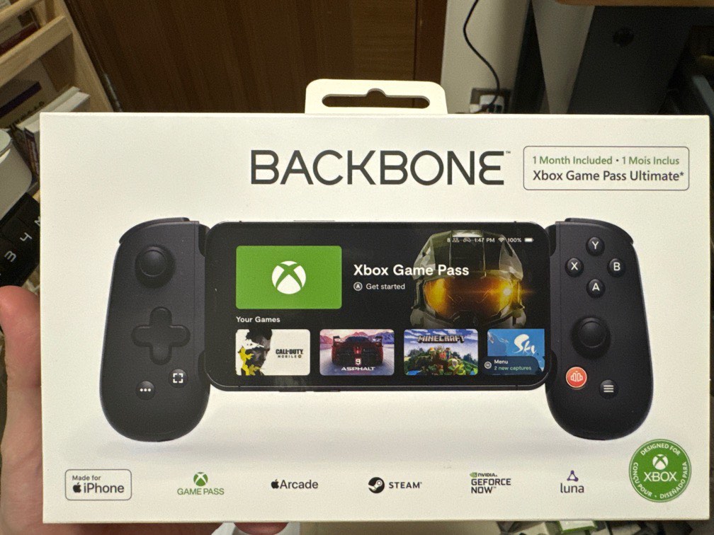 Backbone Xbox 版lightning 頭, 電子遊戲, 遊戲機配件, 手掣- Carousell