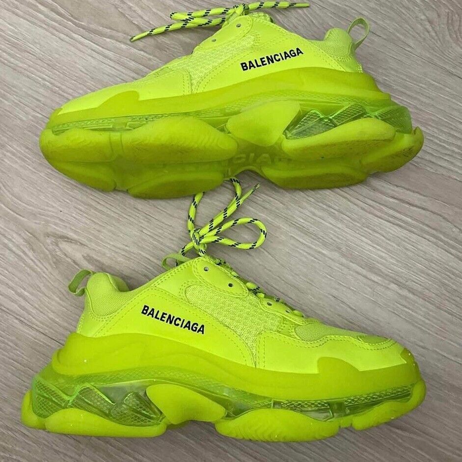 Balenciaga green 2025 neon