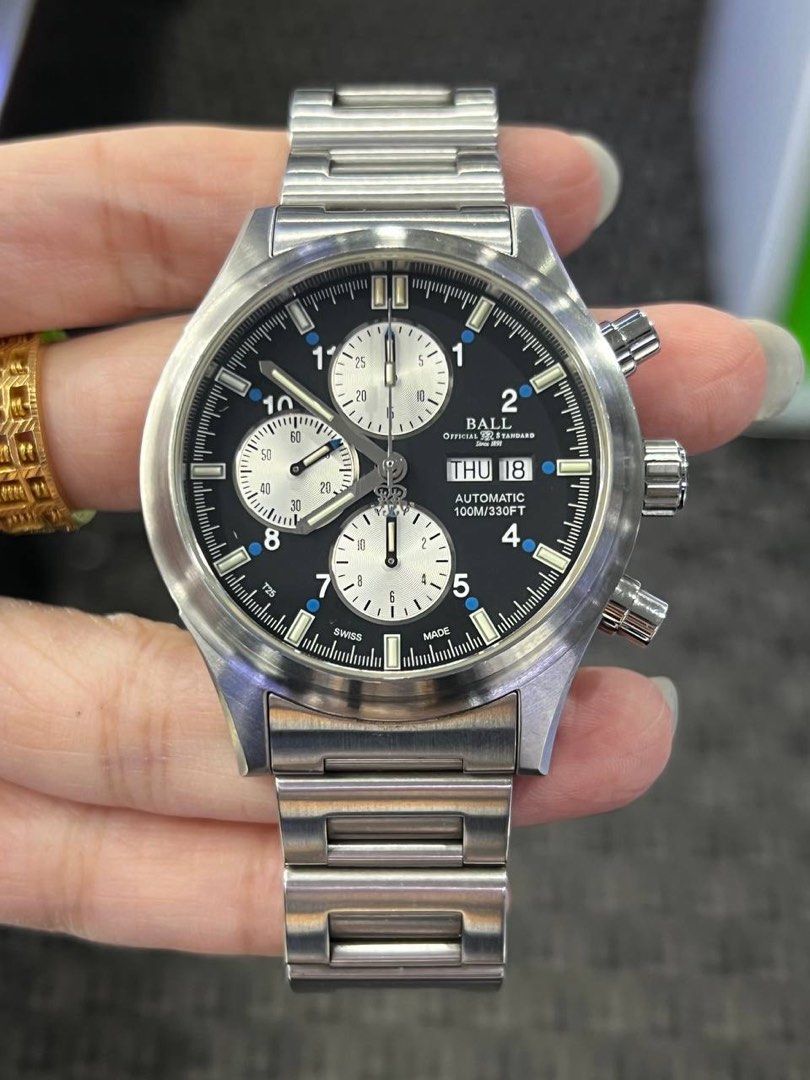 BALL FIREMAN LONOSPHERE SWISS MADE AUTOMATIC CHRONOGRAPH CM1090C