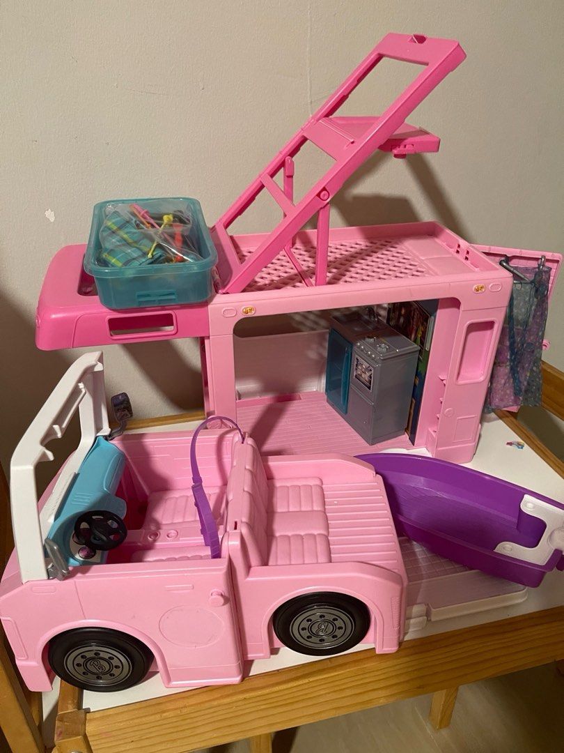Barbie 3 in 1 campervan Hobbies Toys Toys Games on Carousell