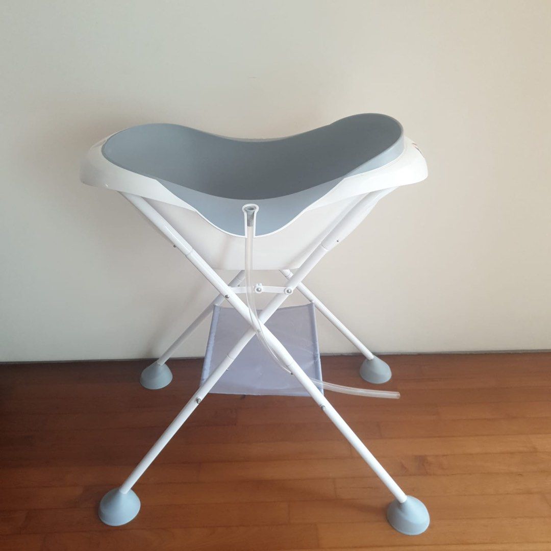 Baby Bath Seat COOSEYA Baby Bathtub With Shower Stand - Adjustable Baby Shower Tower For 6-36 Month Olds Toddler Shower Stand 6-36 Months - View #6