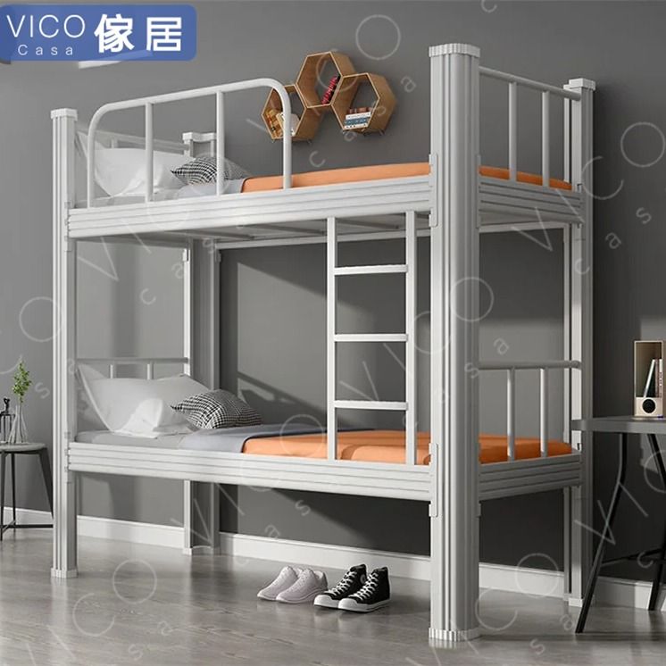 bed 鐵架上下鋪床（包送貨free shipping）鐵架床雙層 …