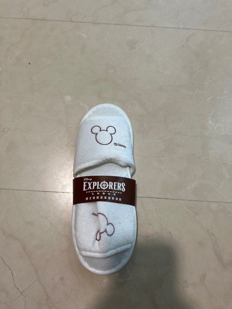 BN Authentic Disney Bedroom Slippers from HK disneyland Babies