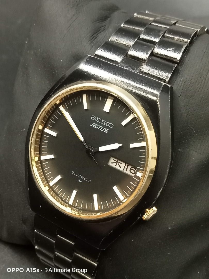 FULLY OVERHAULED! Birthday Watch March 1976! Seiko Actus 7019-8120