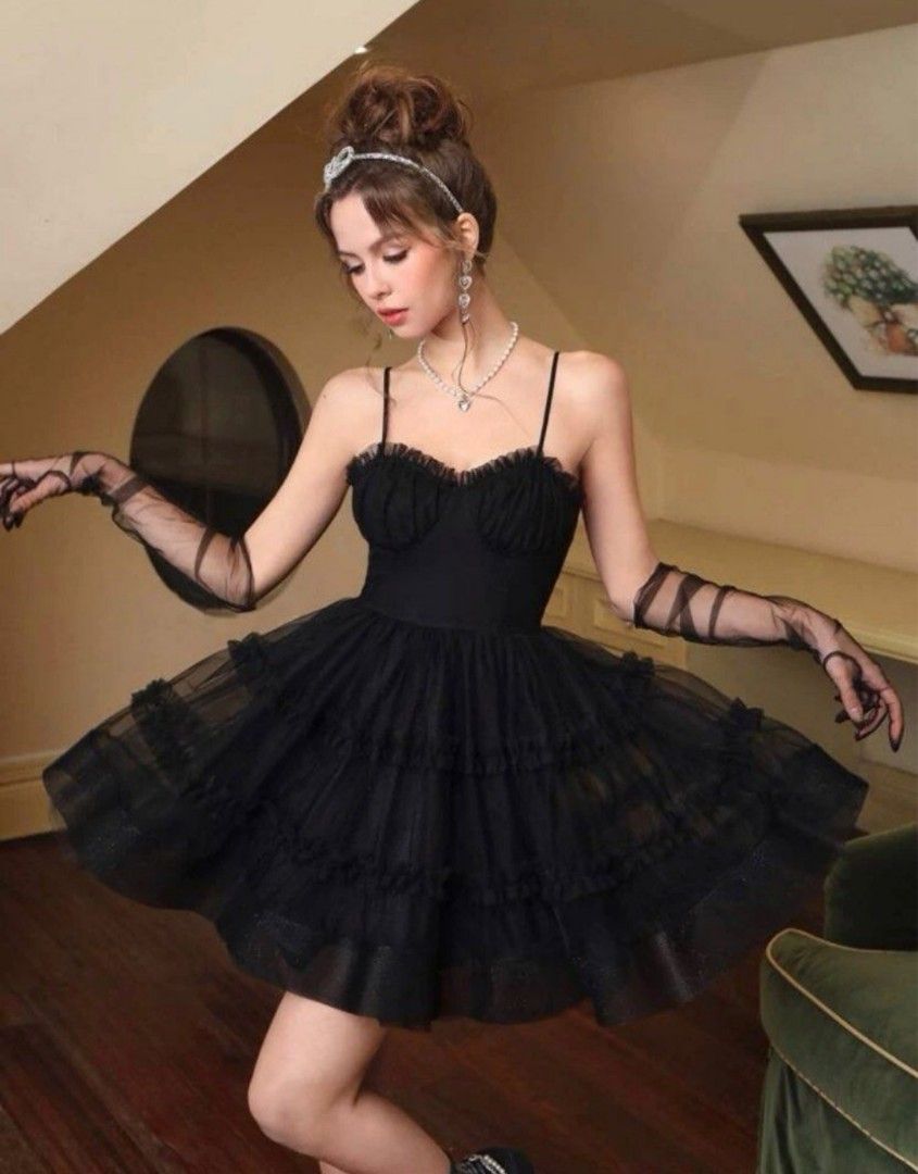 Frill top new arrivals dress