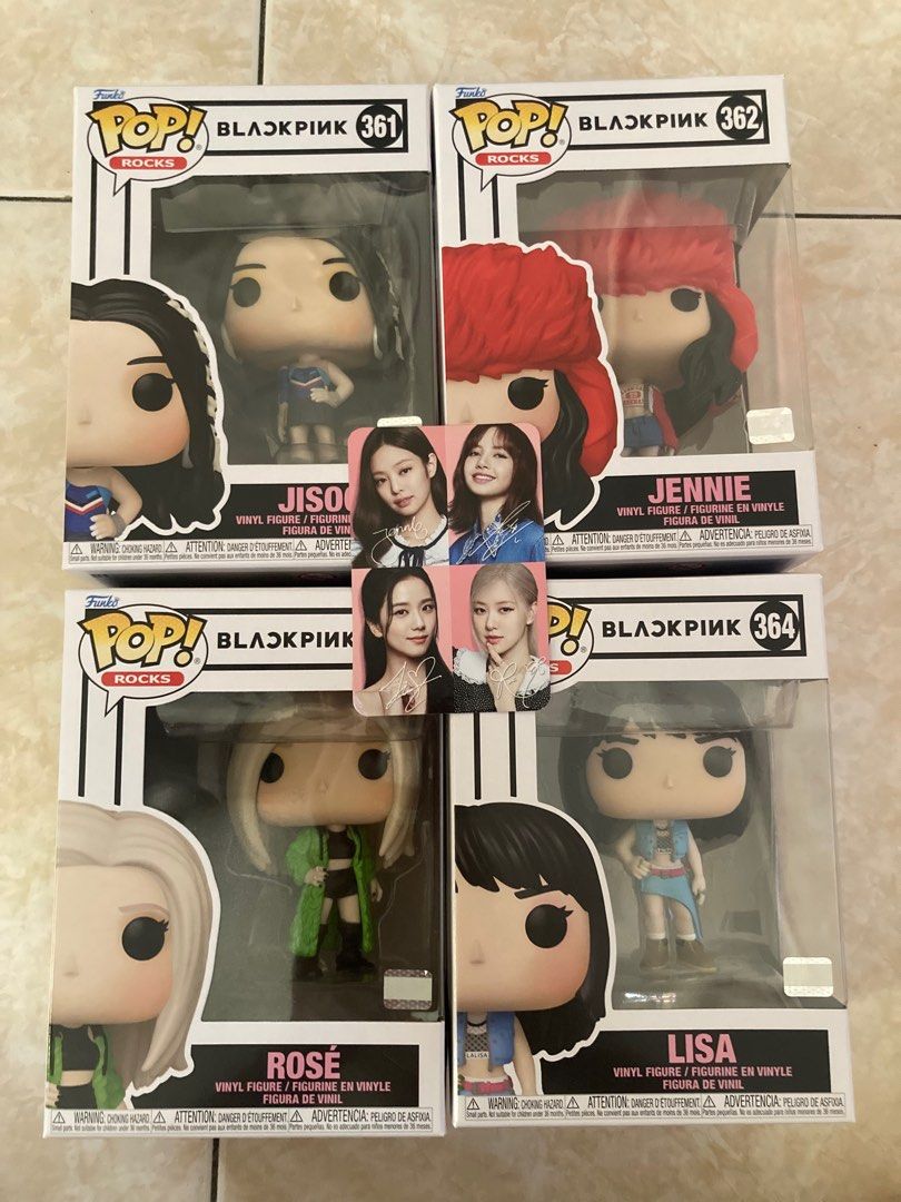 BlackPink Funko Pop Set, Hobbies & Toys, Collectibles & Memorabilia, Fan  Merchandise on Carousell