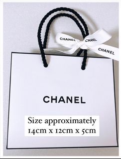 Paper gift bag Chanel prada gucci Dior for jewelly wallet - 7DEC22