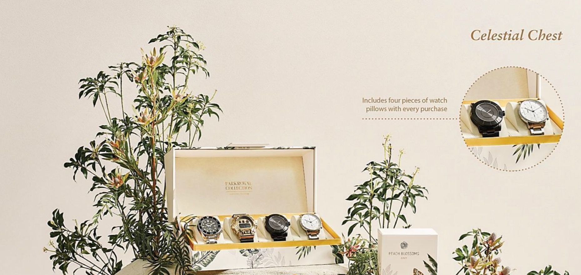 The peach box watches on sale