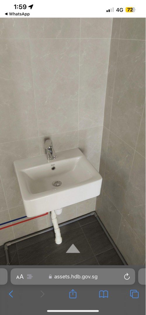 Brand new American Standards taps and sink/toilet basins, Furniture