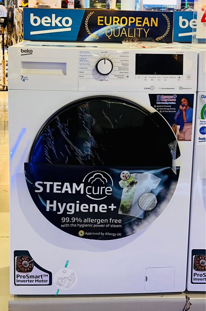 Brand New BEKO WDB7425R2W 7kg Front Load Washer & 4kg Dryer, TV & Home ...
