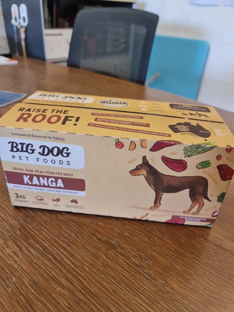Big Dog Barf Kangaroo Food Pet Supplies Pet Food on Carousell