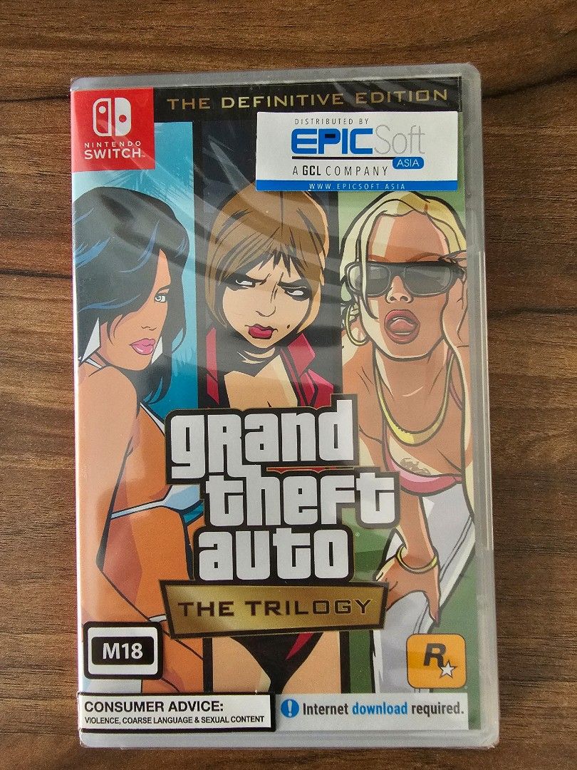GTA The Trilogy + GTA V 5 Premium Edition - Xbox One - New, Factory Sealed