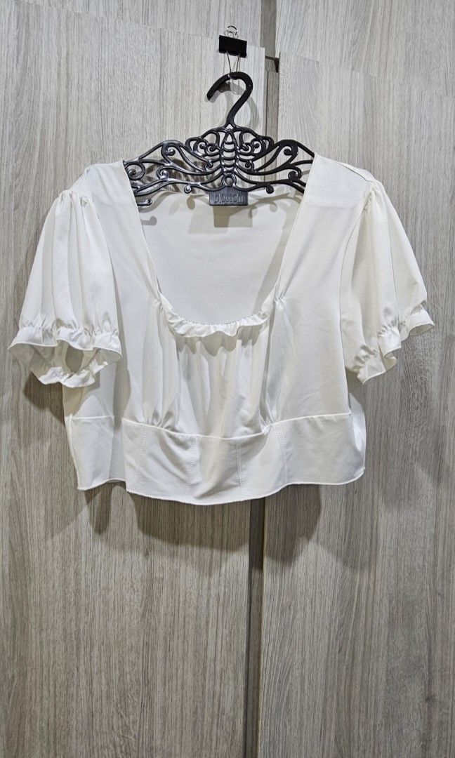Brand New Shein Curve white top - 2xl/Uk 16, Women's Fashion, Tops