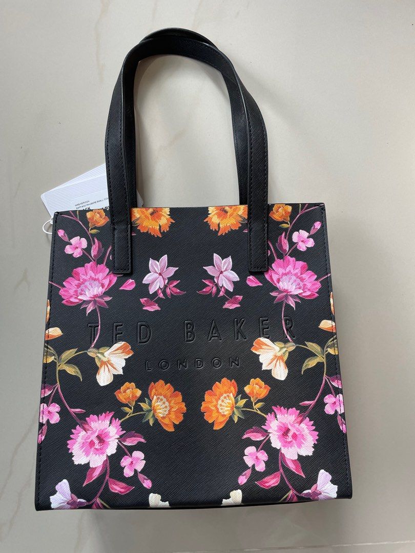 Ted baker sales black floral bag
