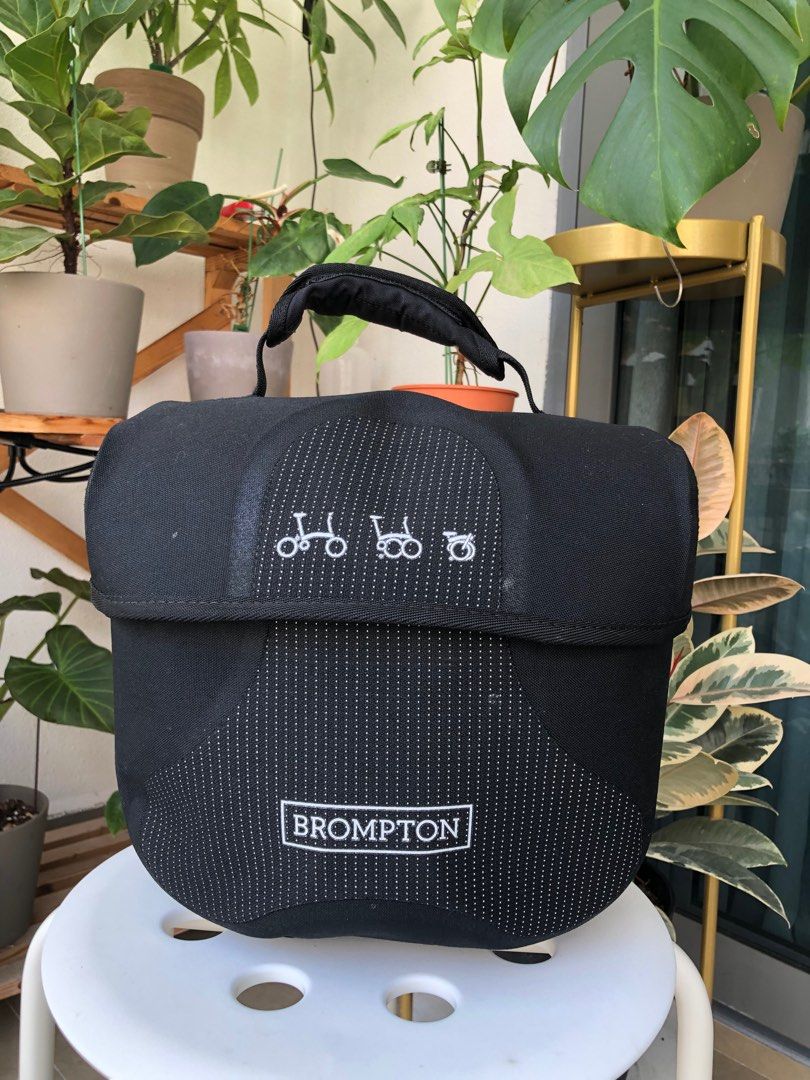 Brompton mini o bag black top