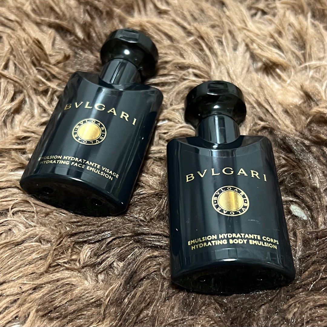 BUNDLE BVLGARI Amenity Kit (Hydrating Face Emulsion / Body Emulsion
