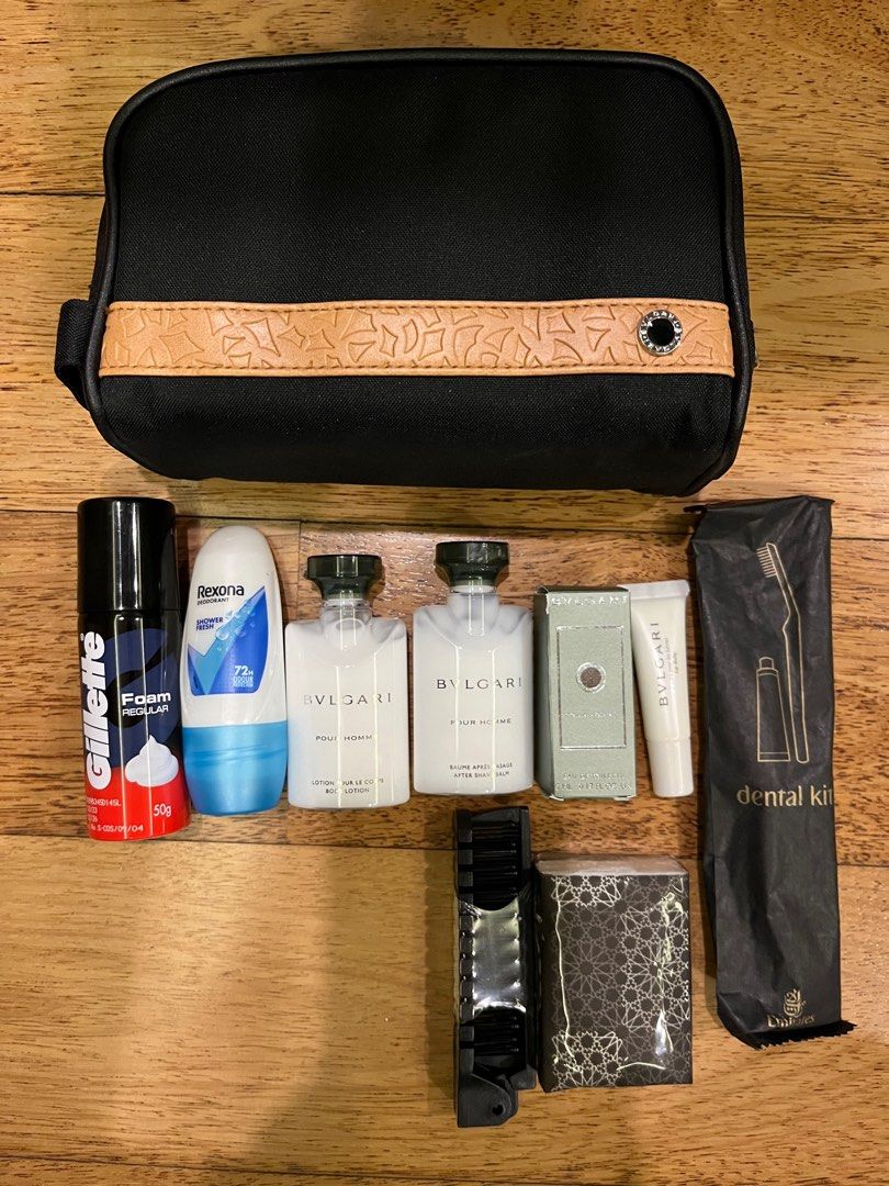 Bvlgari grooming kit