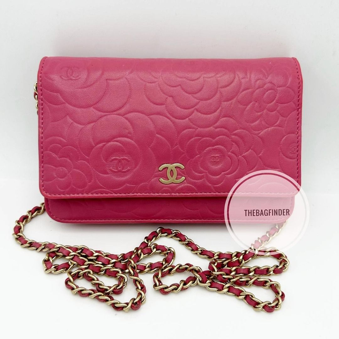 Camellia WOC Pink, Luxury, Bags & Wallets on Carousell