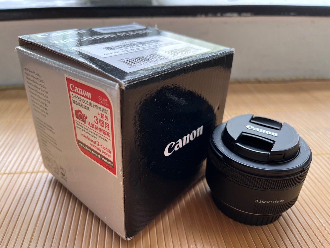 Canon ef 50 f1.8 stm, 攝影器材, 鏡頭及裝備- Carousell