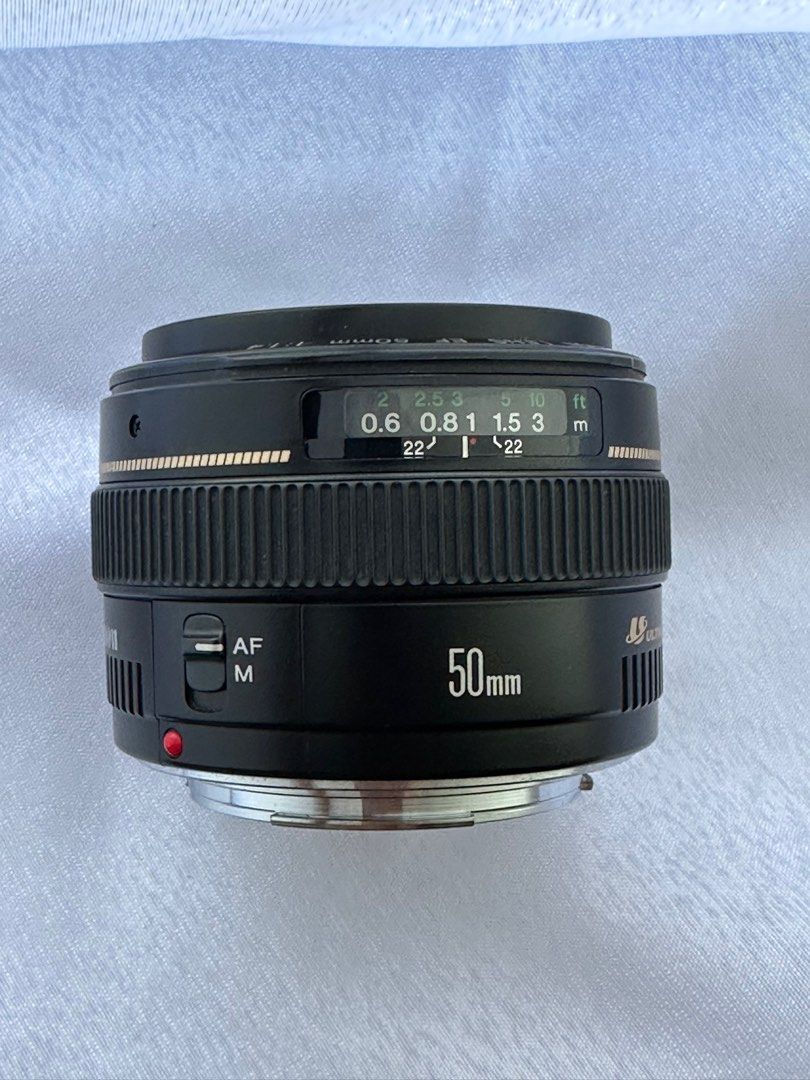 Canon Objektiv EF 50mm F1.2L USM für EOS , schwarz