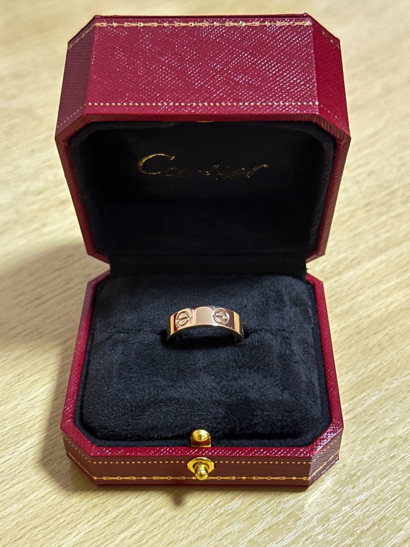 Cartier love online ring box